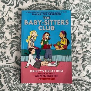 Kids’ Graphic Novel, The Babysitters Club, Raina Telgemeier